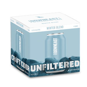 downeast cider winter blend 4 pack